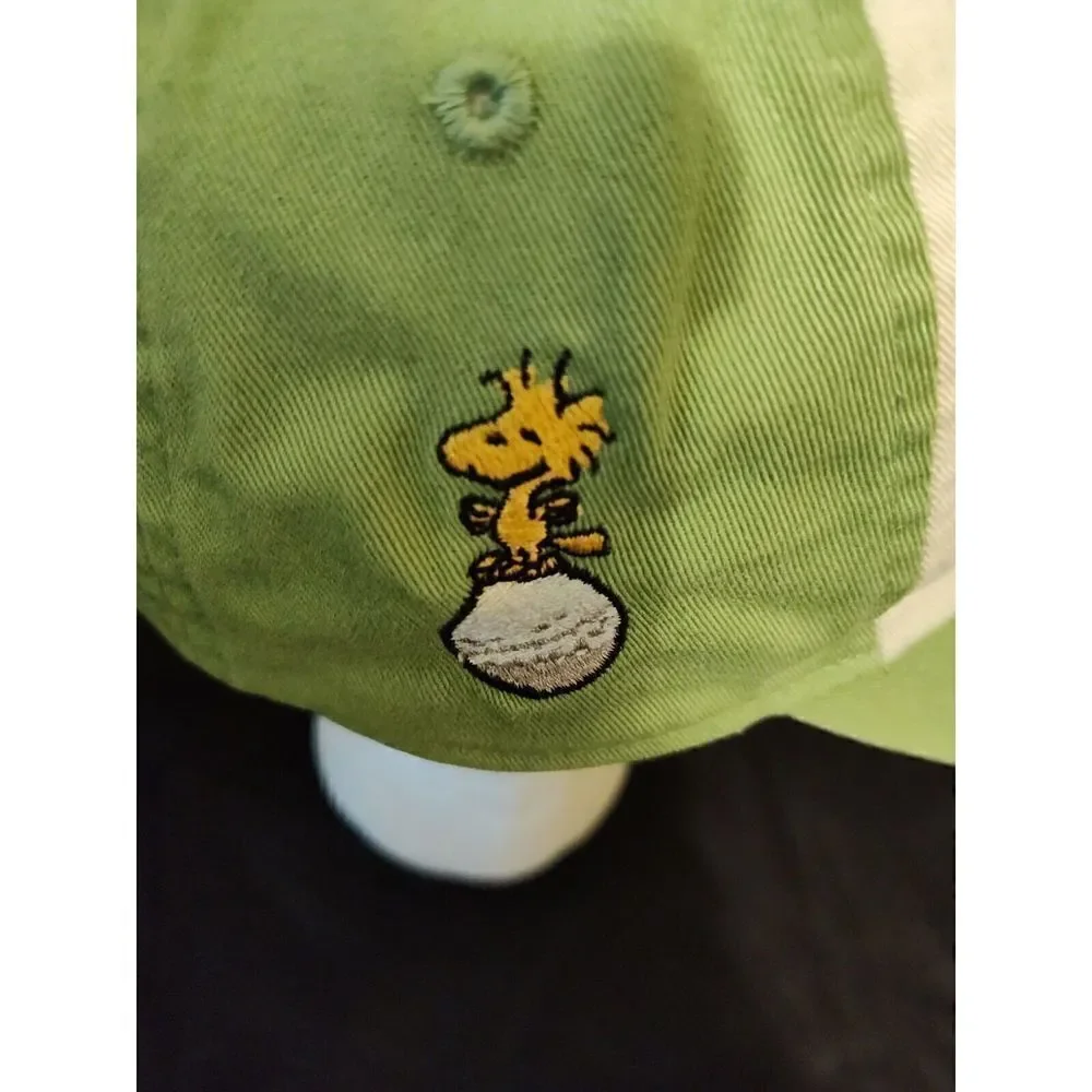 USGA Golf Hat Woodstock Catch The Spirit Adjustable Cap Green/white Extreme Fit
